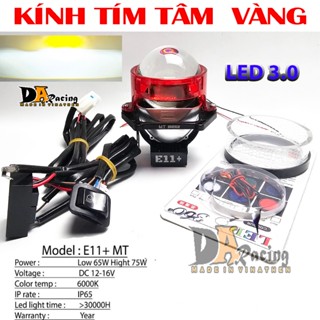 Bi LED 3.0 E11+ Cống xuất 78w Chíp (6 + 3)  TÂM VÀNG, TÂM TRẮNG MỚI NHẤT 2025 BẢO HÀNH 2 NĂM