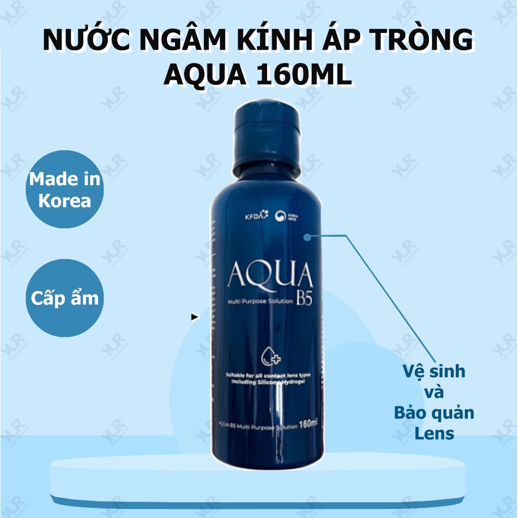Dung Dịch Ngâm Kính Áp Tròng Aqua -160ml