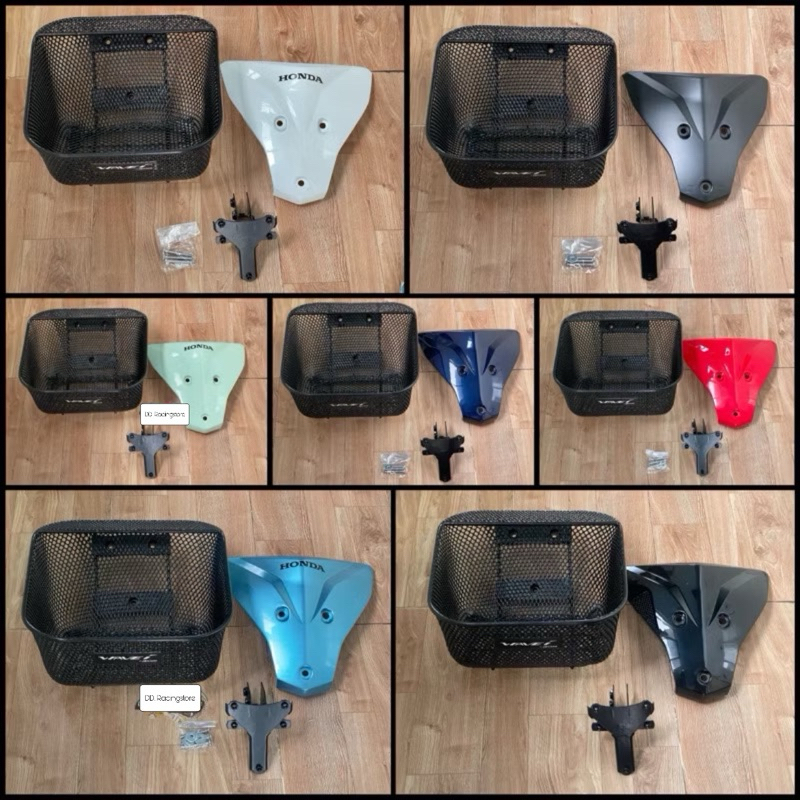 Rổ thái + pat rổ form chúi thấp + nạ mod NCX cho Wave A110 2017 - 2024