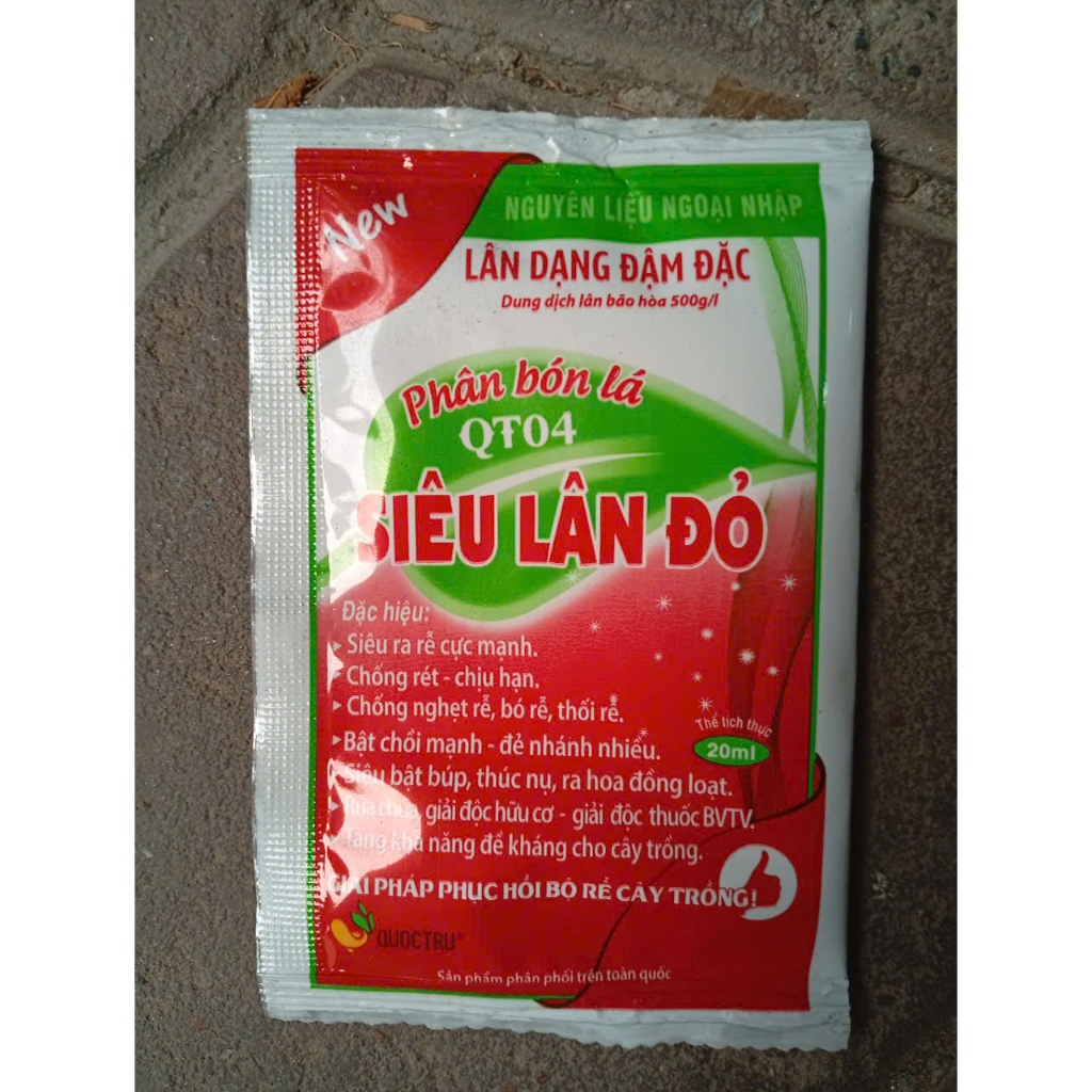 Siêu lân đỏ - Siêu ra rễ cực mạnh