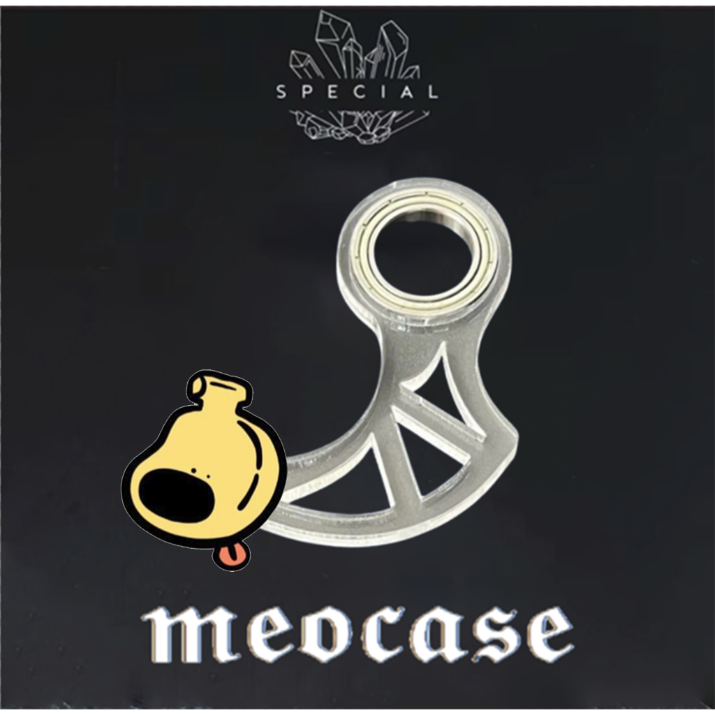 KEYRAMBIT - MÓC KHÓA XOAY - KARAMBIT - TRONG SUỐT - VÒNG BI THÉP NHẬT SIÊU MƯỢT