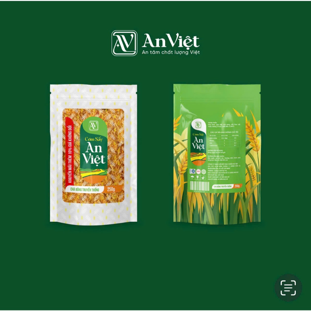 Cơm Sấy Chà Bông An Việt - 250 gram