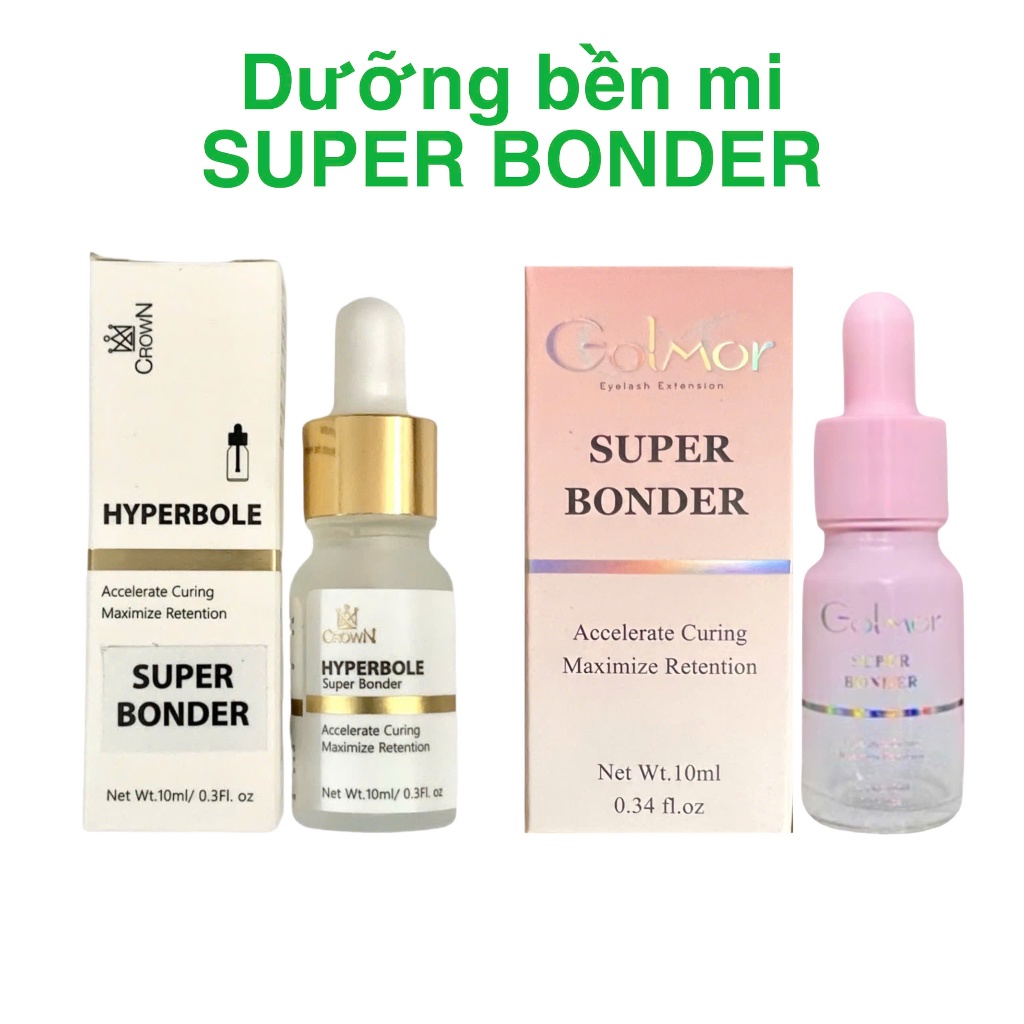 Dưỡng bền mi nối Super Bonder - Hyperbole loại cao cấp (dụng cụ nối mi)