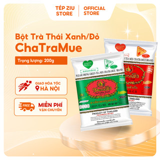  Bột Trà Thái Xanh200g  Đỏ 400g - Bột pha Trà Sữa Thái Lan ChaTraMue - hàng nội địa Thái Lan 