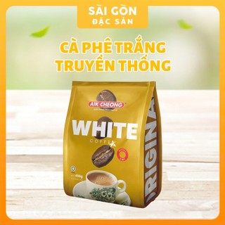 Cà phê trắng white coffee 3 in 1 cafe gói malaysia aik cheong 12 gói x 38g sài gòn đặc sản