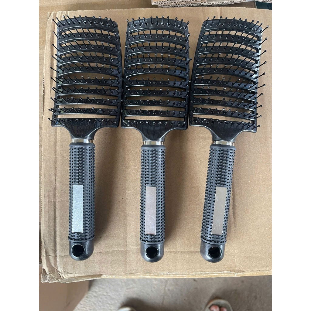 01 Lược gỡ rối,tạo phồng tóc,lược sấy tạo kiểu tóc bán nguyệt cỡ lớn đa năng M83