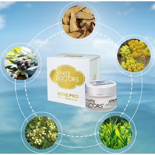 [Cam kết chính hãng 100%] Kem ngăn ngừa mụn mờ thâm sẹo White Doctor Acne Pro