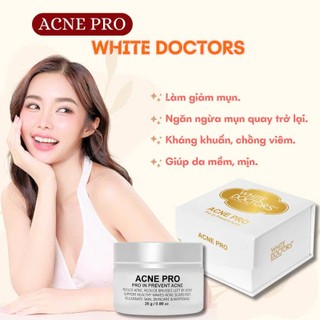 [Cam kết chính hãng 100%] Kem ngăn ngừa mụn mờ thâm sẹo White Doctor Acne Pro