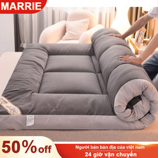 Topper MARRIE 10cm tấm đệm trải, nệm tiện nghi cao cấp không lo bị xẹp Nệm dày nệm ký túc xá Nệm mềm mịn 2m*2m