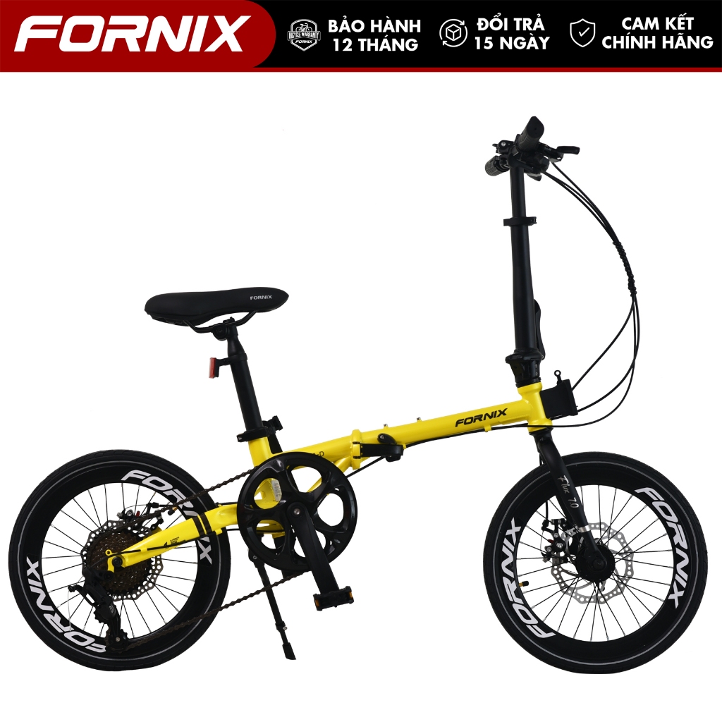 Xe Đạp Gấp Gọn FORNIX F160 Khung Thép Vòng Bánh 16 Inch Bộ Truyền Động 8 Tốc 1 Đĩa 8 Líp -  LIke New