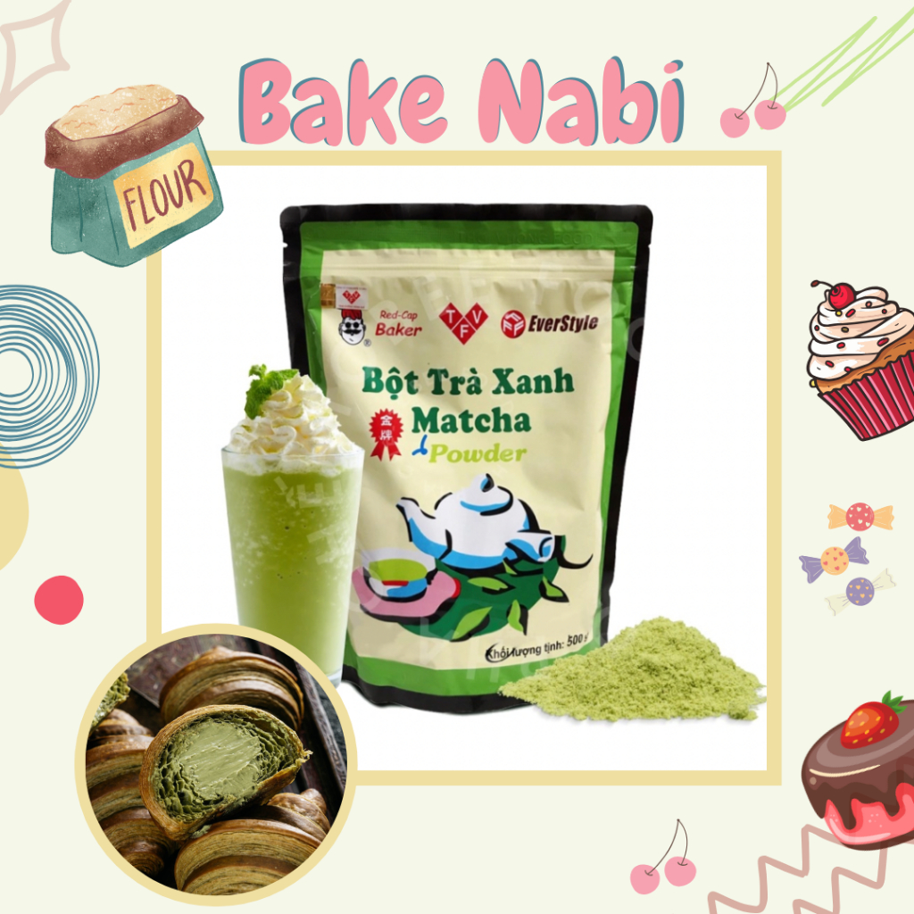 BỘT MATCHA ĐÀI LOAN TÚI LẺ 50GRx