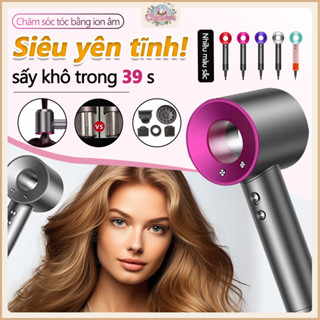 Máy Sấy Tóc Ion Âm - Chăm Sóc Tóc Tạo Kiểu Chuyên Nghiệp Không Cánh 2 Chiều Nóng Lạnh 3 Tốc Độ Máy sấy tóc đa năng