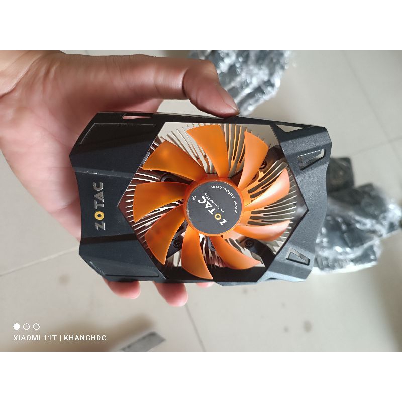 Tản nhiệt vga 750 750ti 2gd5 zotac [nguyên cụm tản + heatsink]