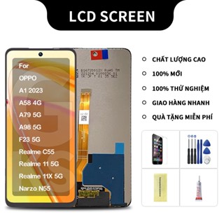 Màn hình thay thế Oppo Realme C55/Realme 11 5G/Realme 11X 5G/Narzo N55/A1 2023/A58 4G/A79 5G/A98 5G/F23 5G