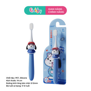 Bàn Chải Đánh Răng Cho Bé Gabby Hình Capybara, Ngộ Không, Thỏ Hồng, Mèo Tím Lông Mềm Mịn