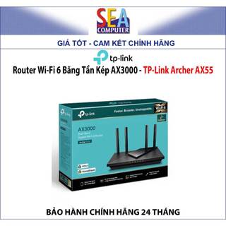 TP-Link  Router Wi-Fi 6 Gigabit AX3000 - Archer AX55