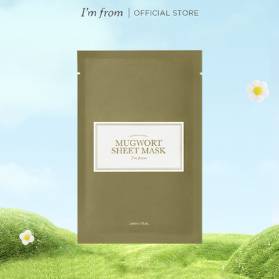 [QUÀ TẶNG KHÔNG BÁN] I'm From Mặt nạ giấy Mugwort Sheet mask 23ml
