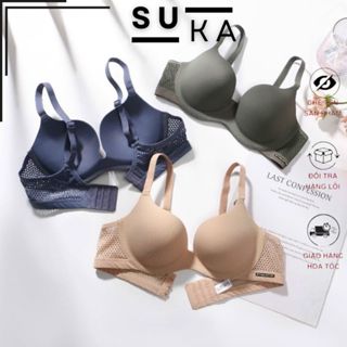  Áo Ngực Nữ Su Đúc Không Gọng Áo Lót Thông Hơi Nâng Ngực Cao Cấp 111 