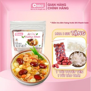  Set chè dưỡng nhan tuyết yến 500gr ONICI nguyên liệu nấu 25-30 chén 