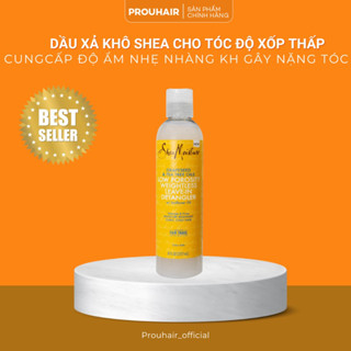 [BILL US] DẦU XẢ KHÔ SHEA MOISTURE LOW POROSITY WEIGHTLESS LEAVE-IN DETANGLER DÀNH CHO TÓC CÓ ĐỘ XỐP THẤP