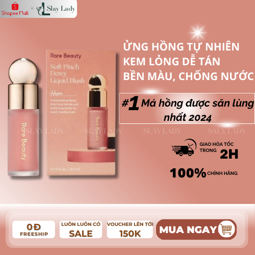 Má Hồng Rare Beauty Dạng Kem Màu Hope - LS28