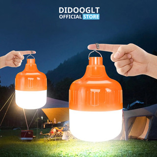  Bóng đèn led tích điện DIDOOGLT Đèn tích điện công suất 100W chống nước sạc USB tiện lợi 