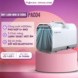  Điều hòa mini di động 4000BTU thông minh Fujihome Nhập khẩu 420W máy lạnh di động 1 cục gia đình picnic dã ngoại 
