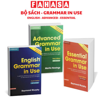 Sách - English Grammar in Use Book - Advanced Grammar in Use Book - Essential Grammar in Use Book - Bộ 3 cuốn