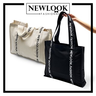 ★ TÚI TOTE TÚI ĐEO VAI VẢI BỐ CANVAS SIZE TO KHÓA NAM CHÂM DÂY IN CHỮ NEWLOOK.FASHION PHÙ HỢP NAM NỮ