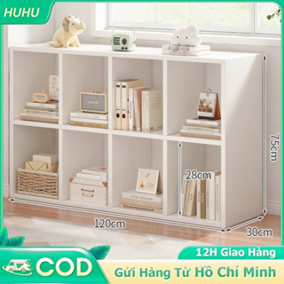 HUHU Kệ gỗ tủ sách tổ ong đa năng nhiều tầng chắc chắn, bền bỉ, kích thước lớn thật