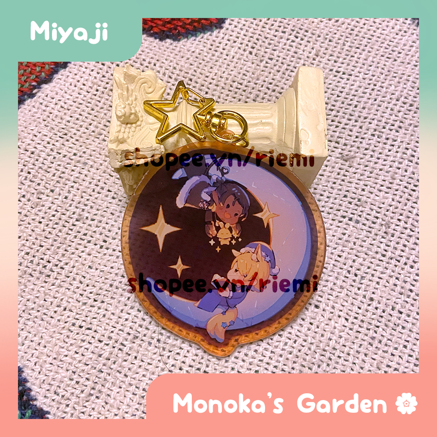 Keychain/Móc khoá Toland x Mlynar Arknights artist Miyaji