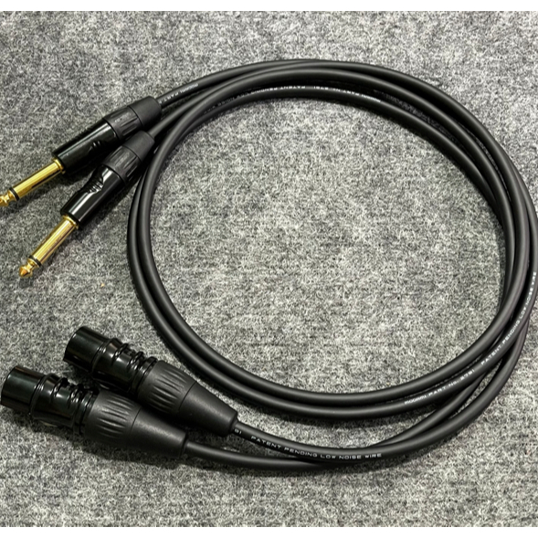 Dây Canon Mogami 2791 Âm Thanh Chuyên Nghiệp (giá 1sợi 1m) lên Jack 6.5li, Canon Rean hàn chì Oyaide