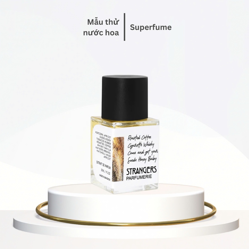 [ Mẫu thử ] Nước hoa Unisex cà phê rang Strangers Parfumerie Roasted Coffee