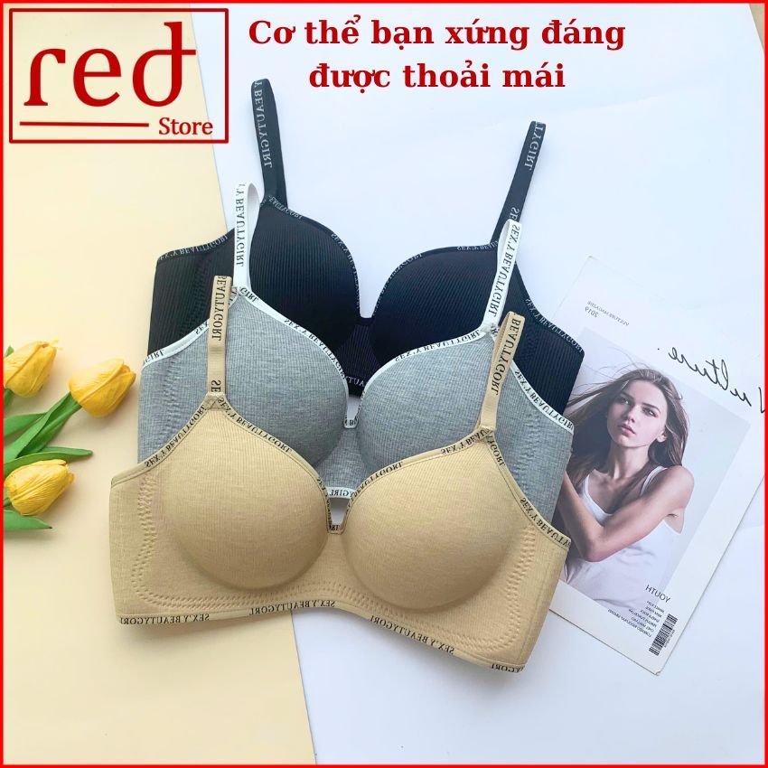 Áo ngực nâng ngực mút dày 5cm, Áo ngực su đúc không gọng phối gân tăm cao cấp AS21