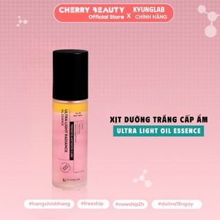 Tinh chất dưỡng trắng da chống lão hoá dạng xịt KyungLab Ultra Light Oil Essence 100ml | Cherry Beauty