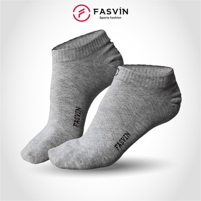 Tất Nam cổ ngắn FASVIN Mềm Mịn Co Giãn Tốt TN21901.HN