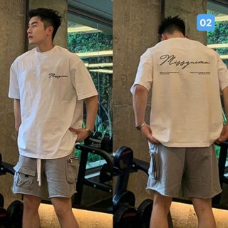 Áo thun nam LOCAL BRAND phong cách Unisex from rộng - ACT02 Cotton co giãn 2 chiều nam nữ màu trắng in chữ cỗ tròn