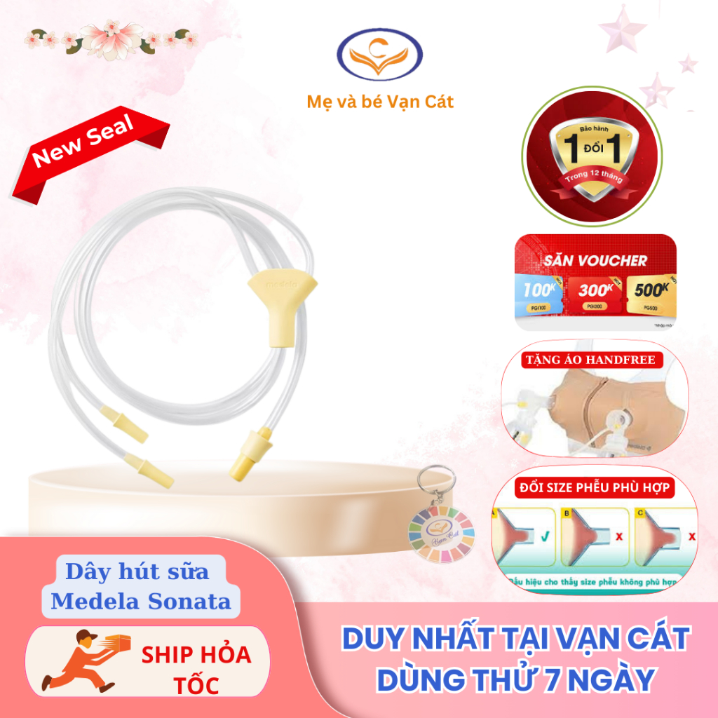 Dây hút máy hút sữa sonata New 100%