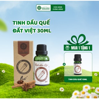 Tinh dầu quế nguyên chất Đất Việt dung tích 10ml và 30ml - Xông phòng, đuổi muỗi, khử mùi, thư giãn