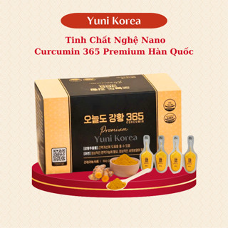 Tinh Chất Nghệ Nano Curcumin 365 Premium Hàn Quốc Daedong Ginseng Hộp 32 Tép