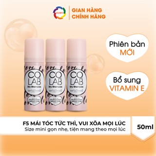 Dầu gội khô Colab mini 50ml, phiên bản mới, size du lịch, tóc sạch bồng bềnh vào nếp trong 5 giây
