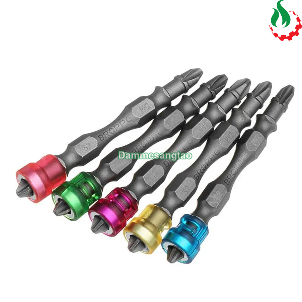 Mũi vít 4 cạnh có nam châm trợ lực Bropee