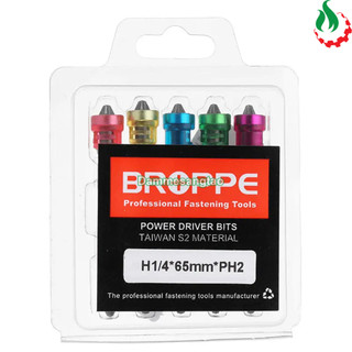 Mũi vít 4 cạnh có nam châm trợ lực Bropee