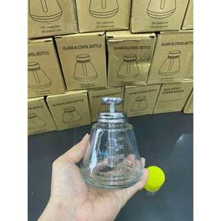Bình Thủy Tinh/ Lọ  Đựng Cồn ( 180ml)