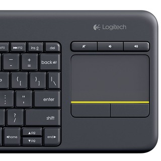 Bàn phím không dây Logitech K400 Plus Đen