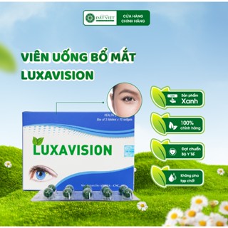 Viên uống bổ mắt Luxavision hộp 30 viên hỗ trợ tăng cường thị lực và hạn chế lão hóa mắt