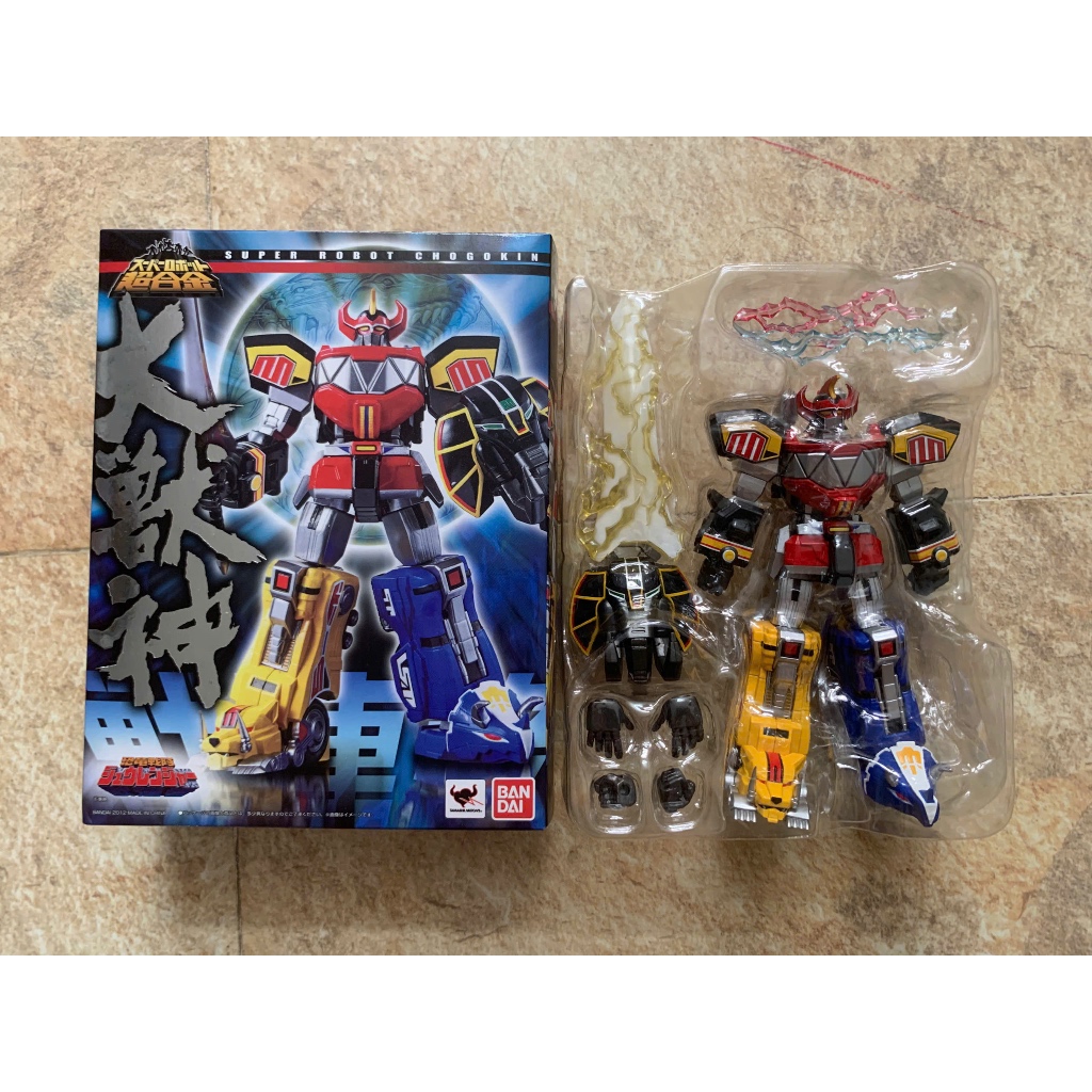 SRC Super Sentai Daizyujin, Deka, Magi - Super Robot Chogokin - Đồ Chơi Kim Loại Mô Hình Chính Hãng 
