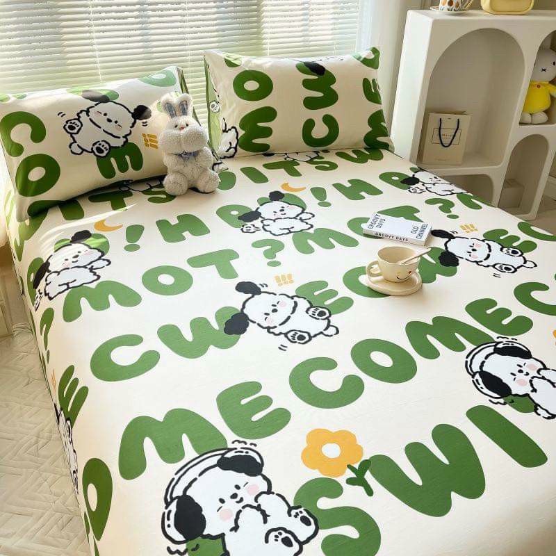 Bộ ga gối poly cotton hàng tự sản xuất đủ mọi size nệm 1m6x2m, 1m8x2m