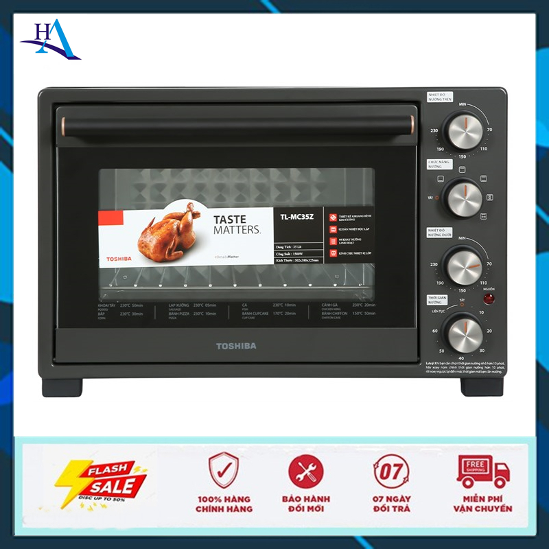 Lò nướng Toshiba TL-MC35Z 35 lít (Miễn phí giao tại HCM-ngoài tỉnh liên hệ shop)
