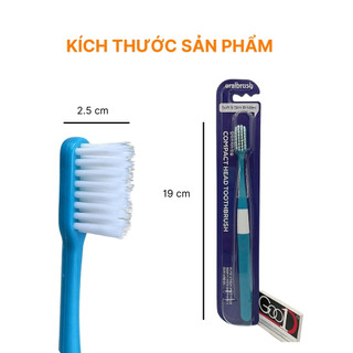 Bàn Chải Đánh Răng Compact Hàn Quốc Cao Cấp Làm Sạch Răng Miệng Hiệu Quả